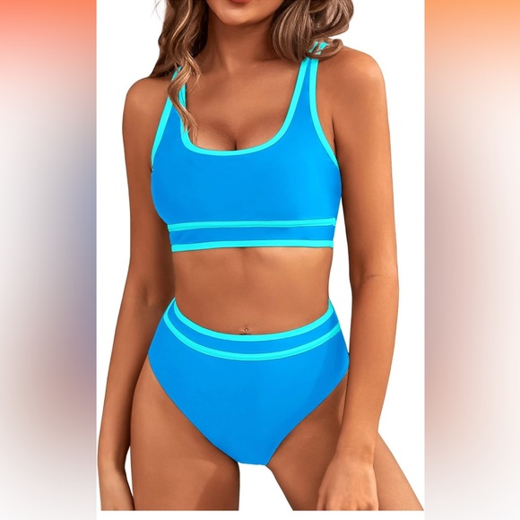 High Waisted/High Cut Bikini - Picture 2 of 10